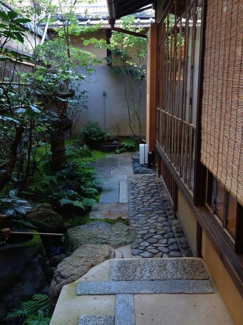日式庭院小路铺装