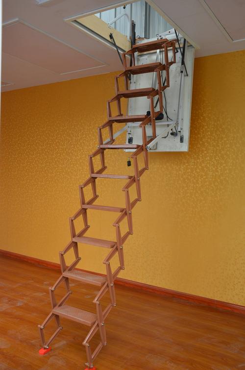 伸缩楼梯折叠伸缩楼梯别墅全自动伸缩楼梯