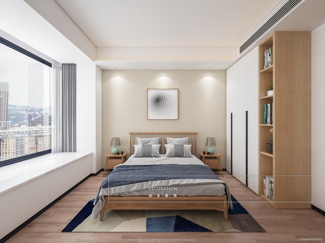 卧室卧室现代简约226m05四居及以上设计图片赏析