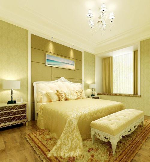 16平米卧室简欧家装设计效果图片