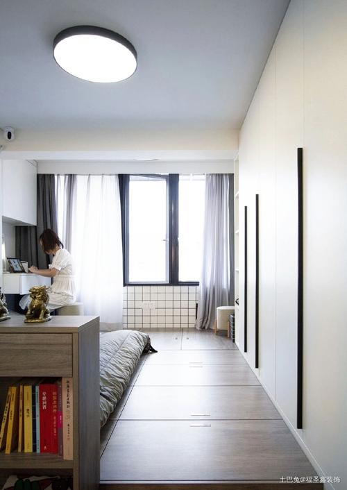 40平米小户型老公房华丽变身卧室现代简约卧室设计图片赏析