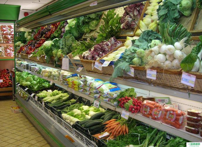 蔬菜超市设计图效果图