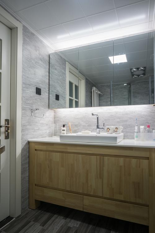 卫生间洗漱台3装修效果图精致34平简约小户型卫生间装饰