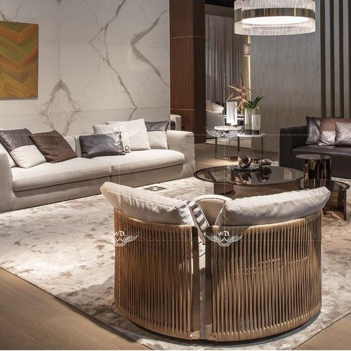 rafamariner高级定制家具芬迪fendi新款现代北欧轻奢客厅三人沙发