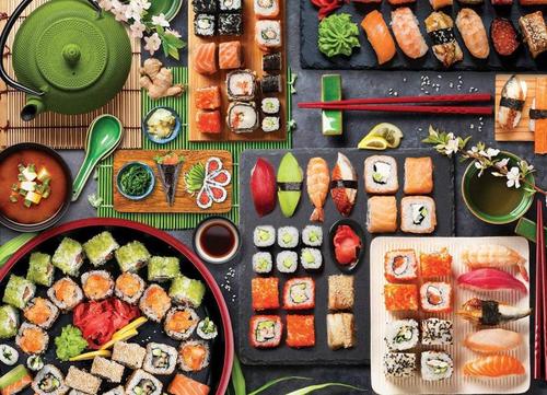 欧版eurographics加拿大进口益智拼图5618日本料理寿司美食1000片