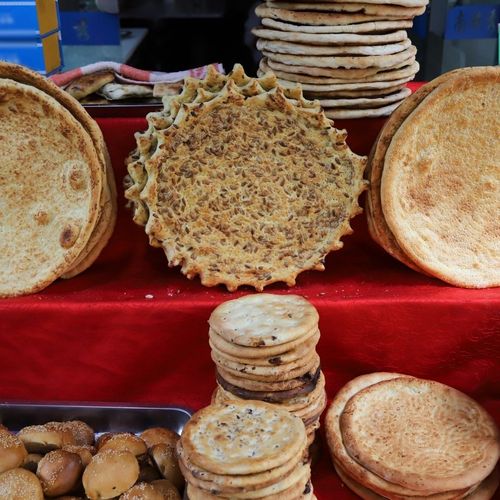 正宗新疆特产大馕饼烤馕新疆美食传统手工清真食品当天现做发货