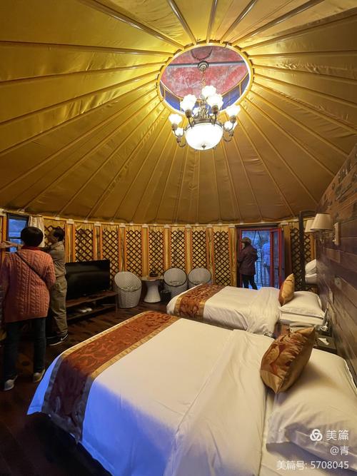 参观最有创意的蒙古包房间