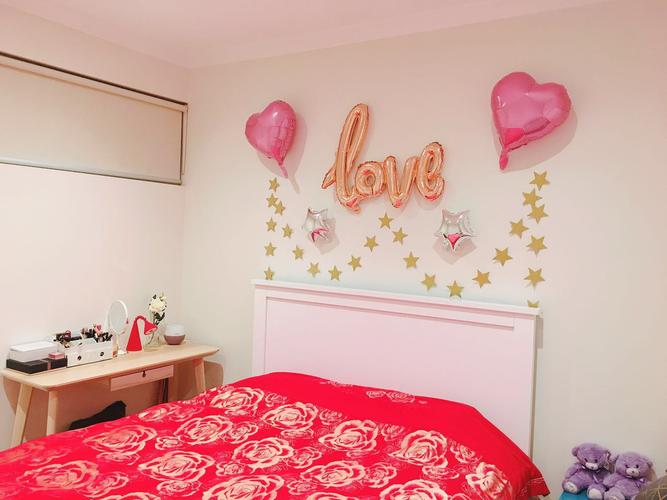 新娘房间布置婚房装饰用品卧室结婚婚礼气球创意浪漫欧式韩背景墙
