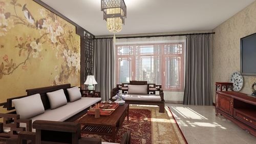 中式风格的代表是中国明清古典传统家具及中式园林建筑色彩的设装修