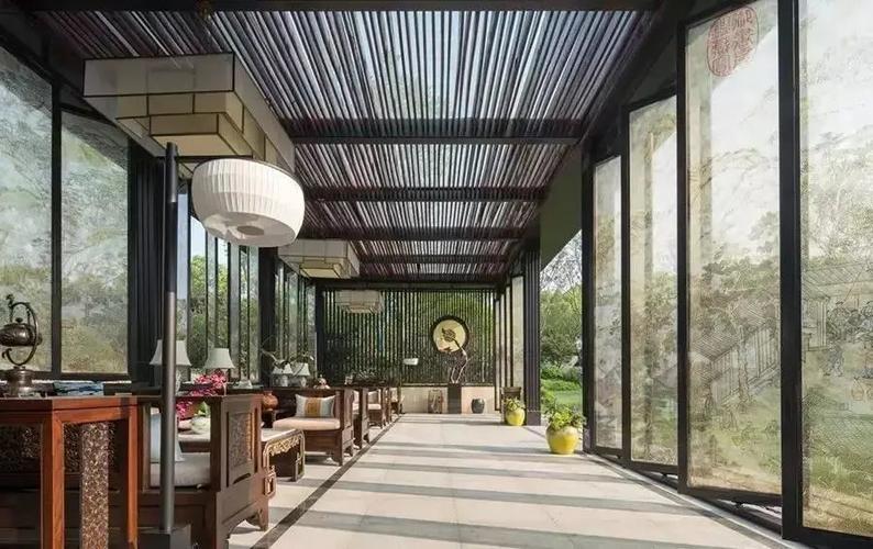 40款中式亭廊设计让你的庭院颜值飙升建议收藏