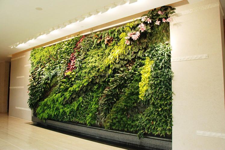2022绿色植物背景墙设计大全