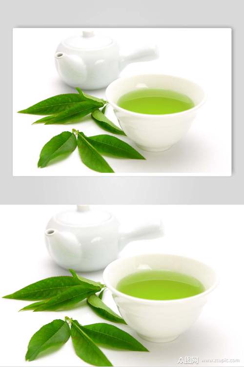 美味绿茶茶饮饮品高清图片