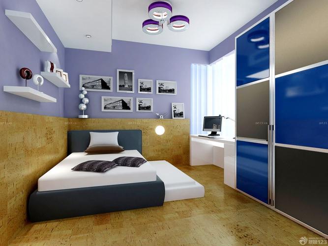 现代70平米小户型卧室装修设计图设计456装修效果图