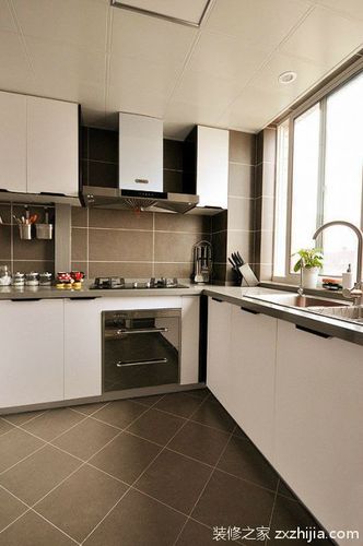 92平米现代温馨两居室厨房装修效果图