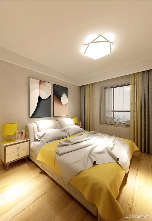 150平米现代简约装修卧室现代简约卧室设计图片赏析