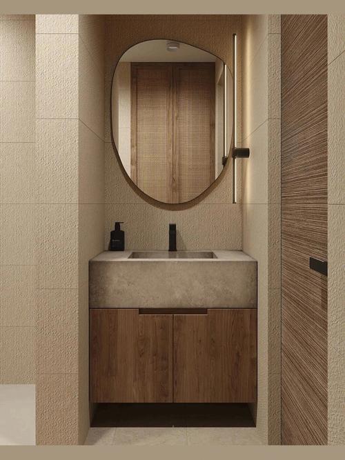 极简风小户型浴室设计卫生间装修