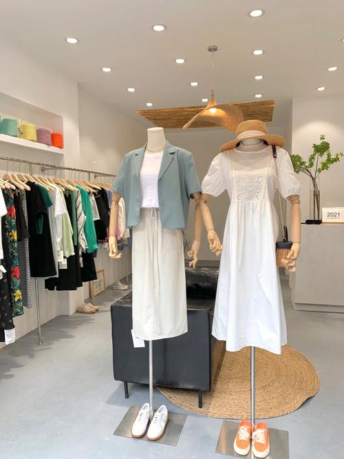 韩系女装店装修视觉分享
