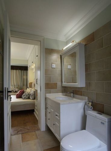主卧室卫生间装修效果图大全简欧两室一厅装修效果图大全2014图片
