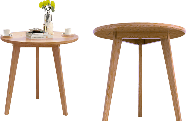 两款木制桌子