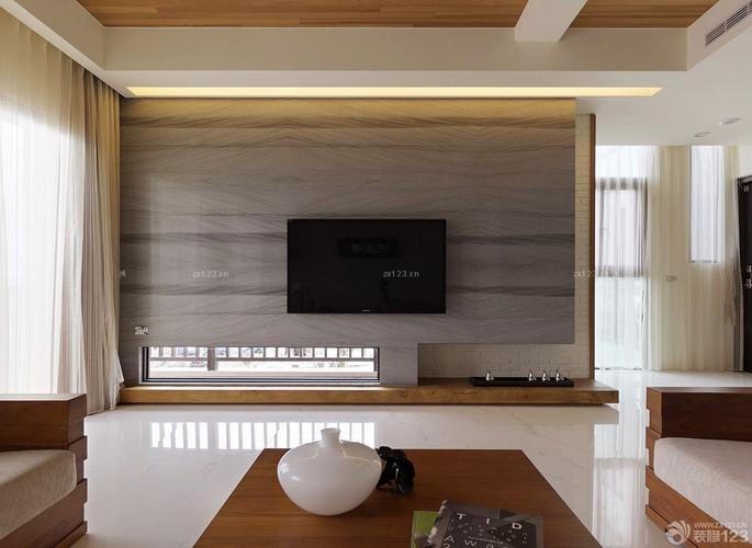 客厅简装修电视背景墙设计效果图大全2015图片