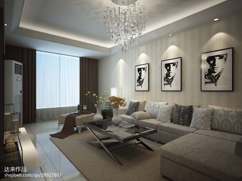 2018精选87平米二居客厅现代装饰图片客厅现代简约客厅设计图片赏析