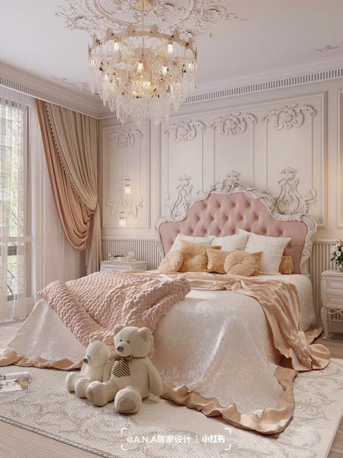 我的法式仙女风卧室粉色少女心的家