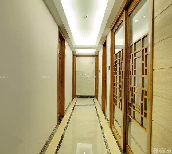 温馨小户型中式走廊玄关装修效果图