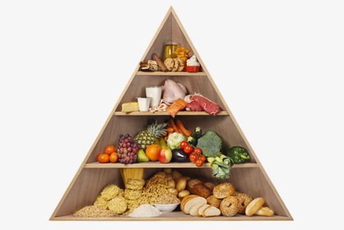 健康膳食金字塔图案