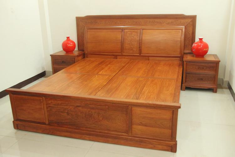 东阳红木家具厂家直销红木家具十大品牌卧室实木家具双人辉煌大床