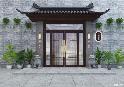 中式门头景观设计
