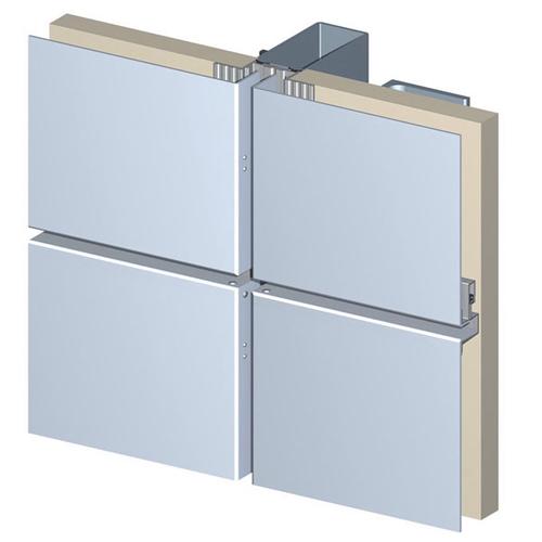 四安装铝单板铝板的安装固定要牢固可靠简便易行.