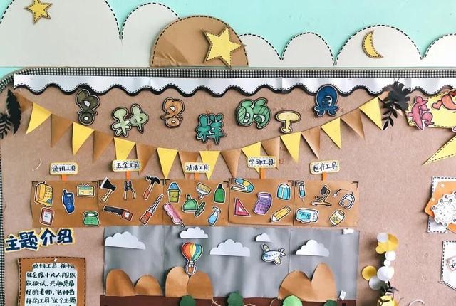 幼儿园教室墙面布置图片幼儿园环创主题墙合集