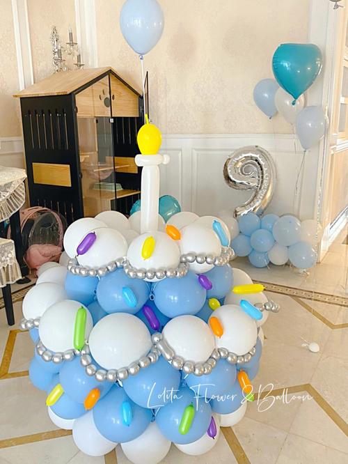 家庭生日气球布置