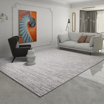 短毛纯色沙发地毯北欧现代茶几卧室简约新垫家用风格中式灰色客厅