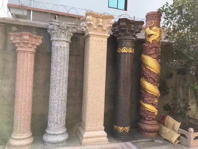 厂家直销现浇欧式预制水泥建筑构件罗马柱模具大门柱子塑钢模具不