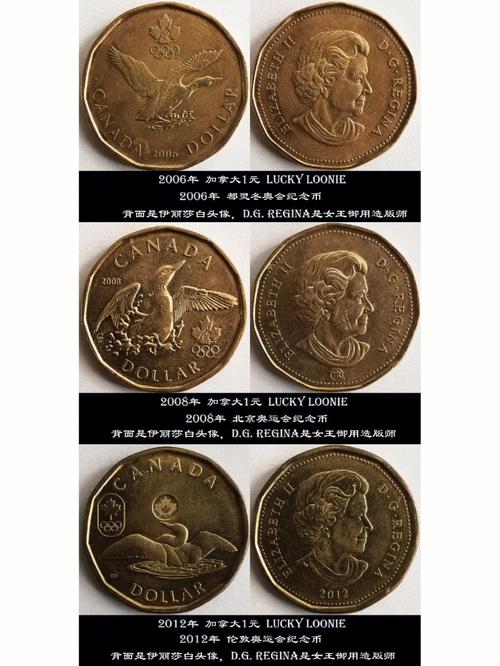 外国硬币收藏系列016加拿大1元纪念币