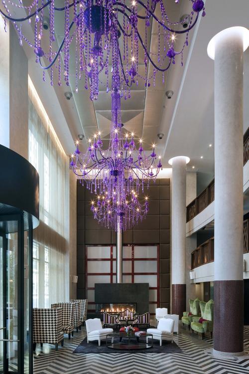 酒店大厅照明设计图片欣赏装信通网效果图