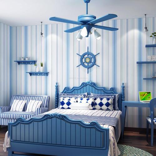 整套地中海风格卧室装饰效果图