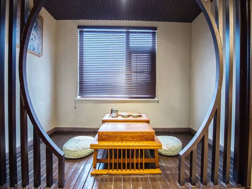现代中式家庭茶室装修效果图片欣赏