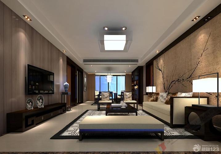 深圳市中式风格162平米装修效果图案例雍庭装饰装修设计案例