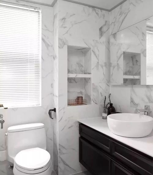 卫生间洗手台壁龛效果图整洁大方全靠它