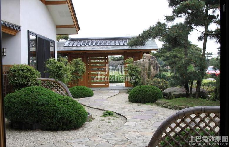 日式私人庭院设计效果图