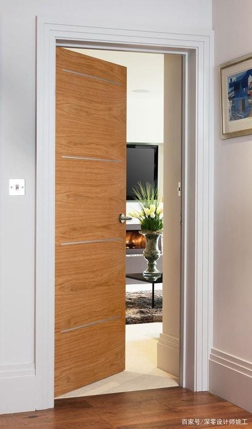 别让门洞拉低了你家颜值门套和柜子结合嵌入墙面省空间还实用