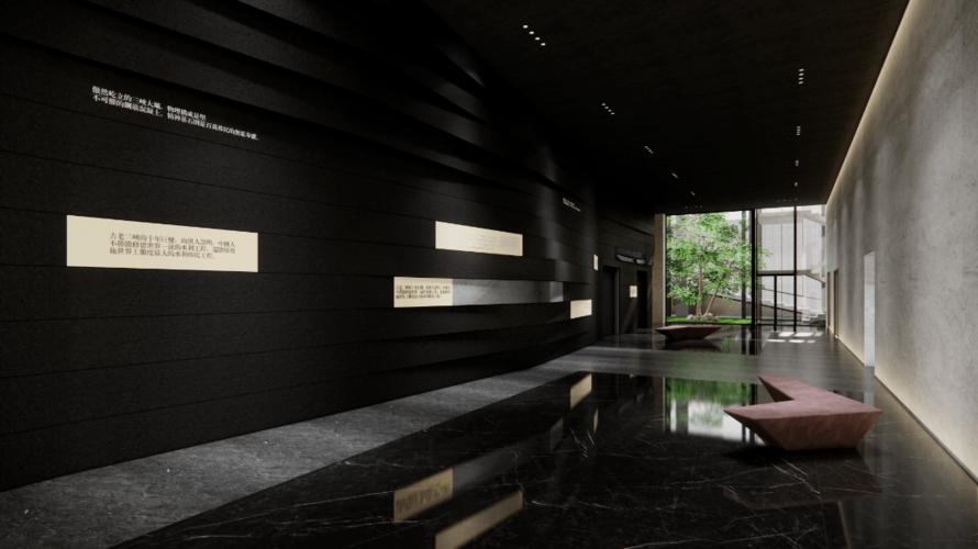 湖北三峡移民博物馆项目设计重新选址公区室内设计第十一届大赛获奖
