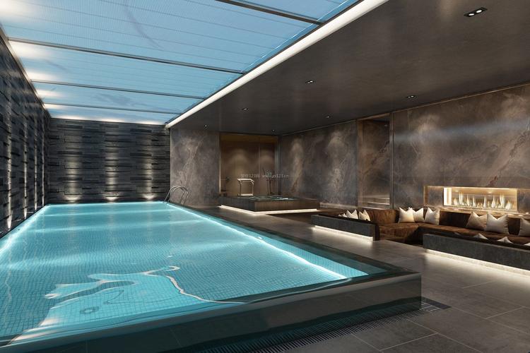 2022欧式豪华别墅游泳池设计图片