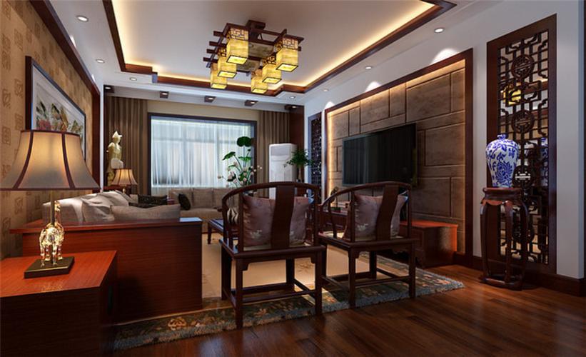 中式古典风格客厅设计装潢