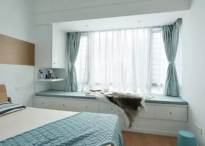 卧室飘窗装修效果图两种飘窗设计参考