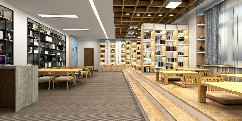 小学生图书阅览室|空间|商业空间设计|大可空间