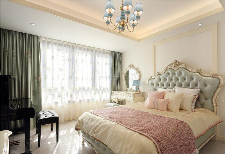 欧式风格大平层卧室装修设计图