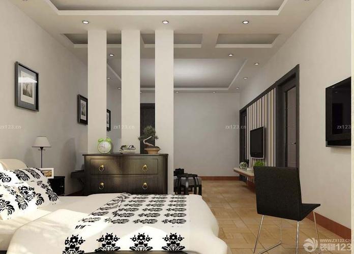 最新现代小房子客厅卧室隔断设计效果图设计456装修效果图